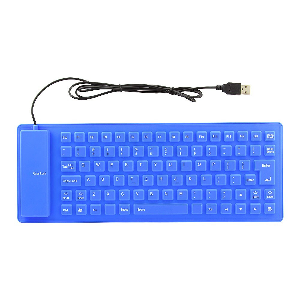 Teclado Flexible De Silicona Fk22b 132